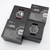 Smartwatch Microwear DM58 GPS - Red Ceramic Silicone