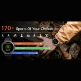 Smartwatch Microwear DM58 GPS - Red Ceramic Silicone