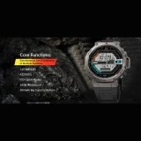 Smartwatch Microwear DM58 GPS - Red Ceramic Silicone