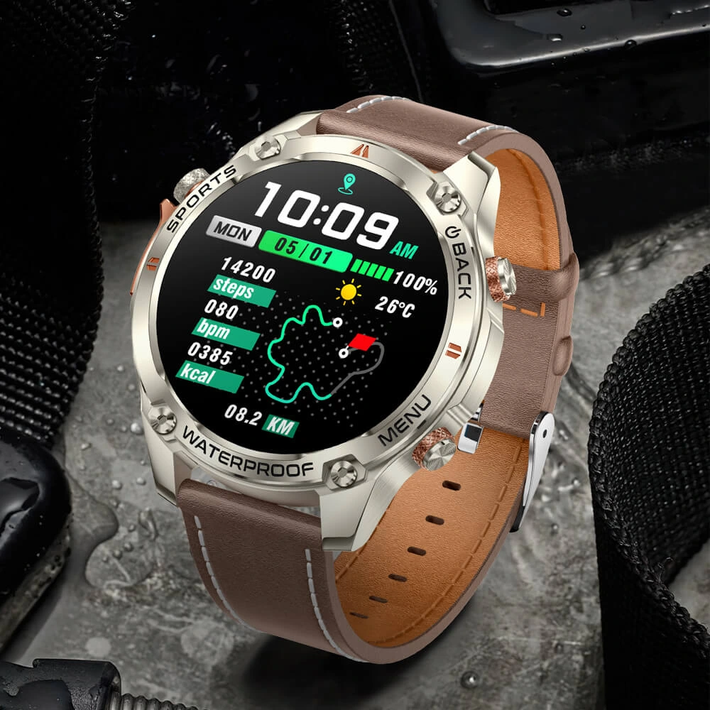 Smartwatch Microwear G100 GPS  - Black
