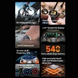 Smartwatch Microwear G100 GPS  - Black