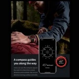 Smartwatch Microwear G100 GPS  - Black