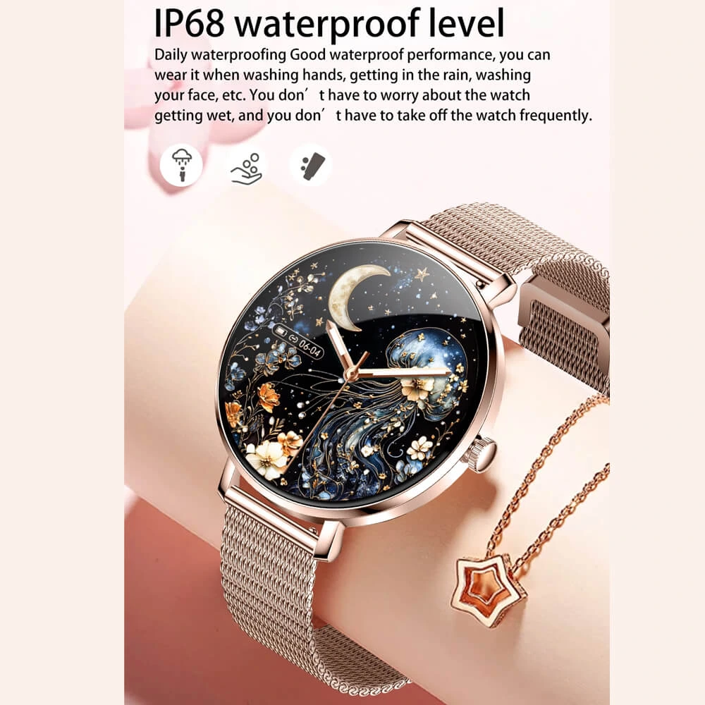 Smartwatch Microwear NX21 -  Silver Steel
