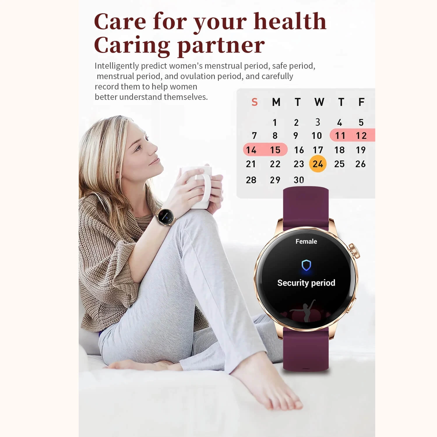 Smartwatch Microwear I220 - Gold Steel