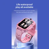 Smartwatch Microwear Y86 4G GPS WIFI - Black Silicone