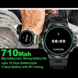 Smartwatch Microwear V69 - Grey Silicone