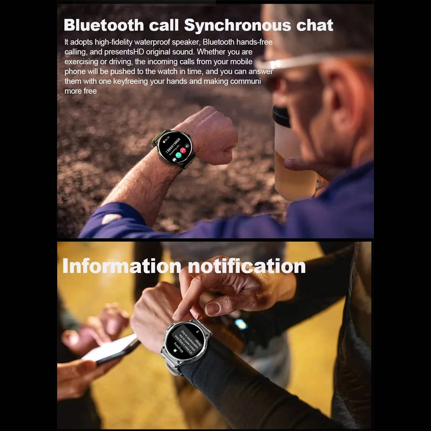 Smartwatch Microwear V69 - Grey Silicone