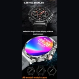 Smartwatch Microwear V69 - Grey Silicone