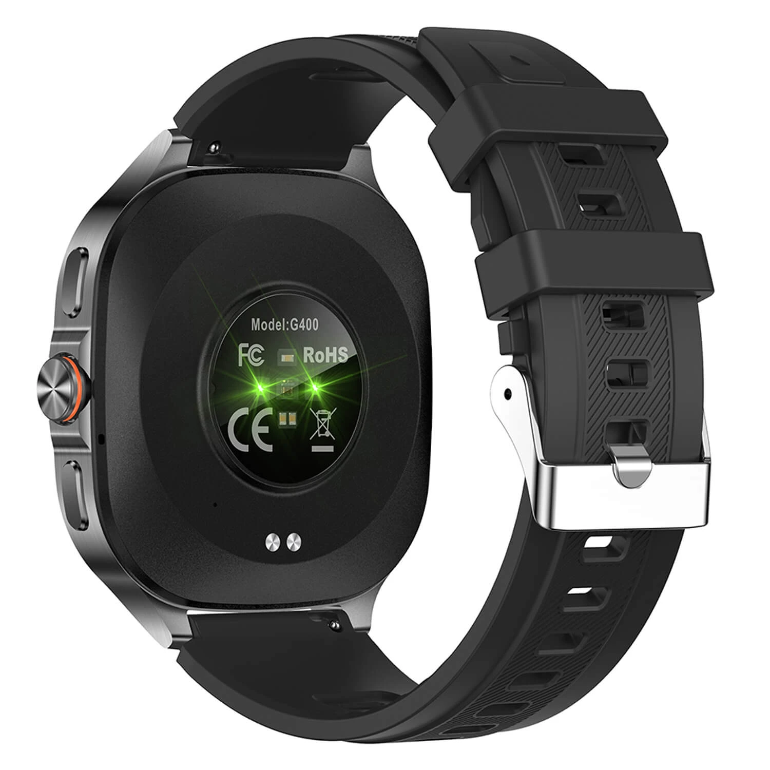 Smartwatch Microwear G400 - Green Camo Silicone
