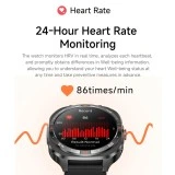 Smartwatch Microwear G400 - Brown Silicone