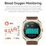 Smartwatch Microwear G400 - Brown Silicone