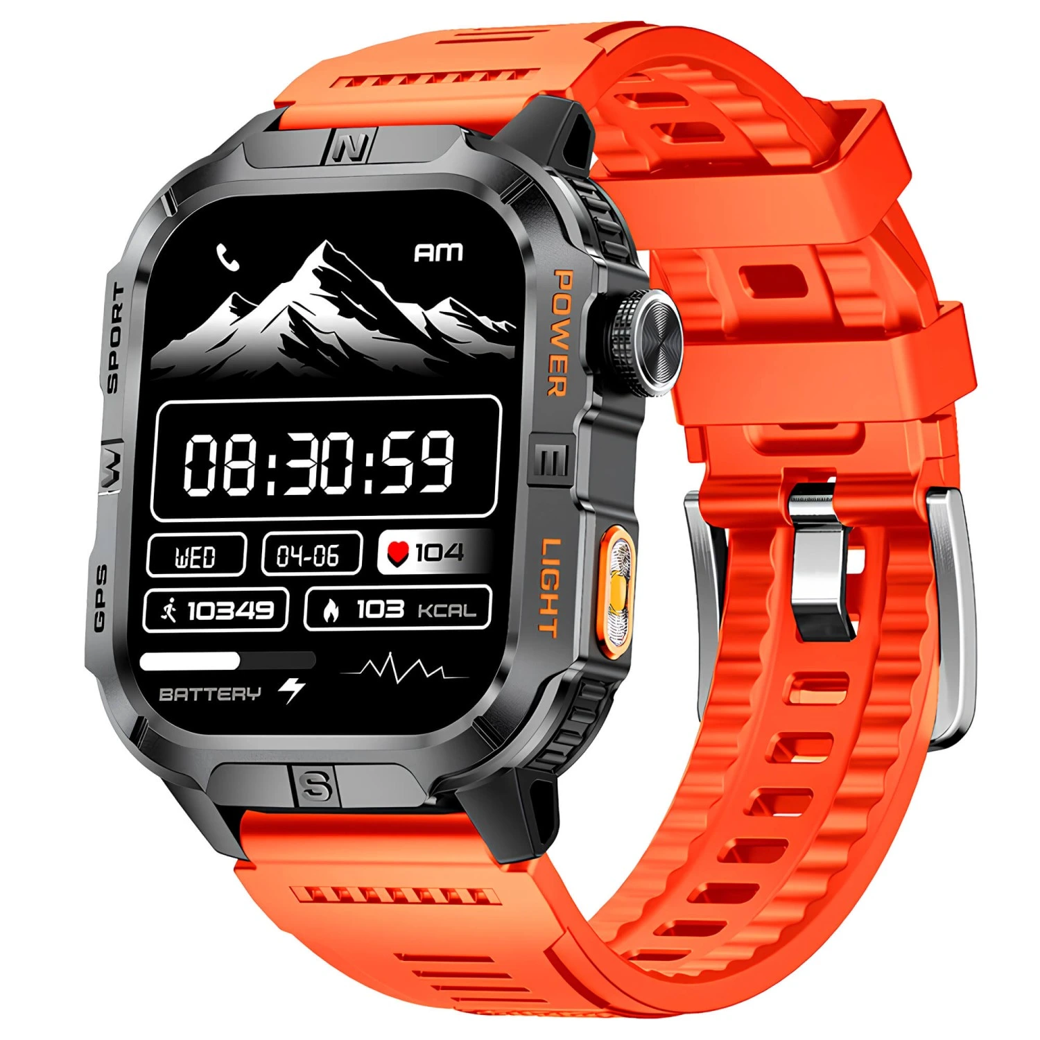 Smartwatch Microwear GTH3 - Orange