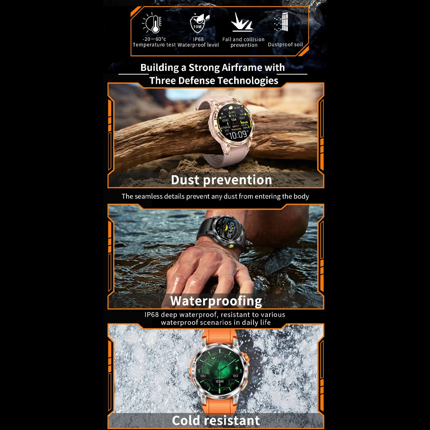 Smartwatch Microwear NX18 - Pink