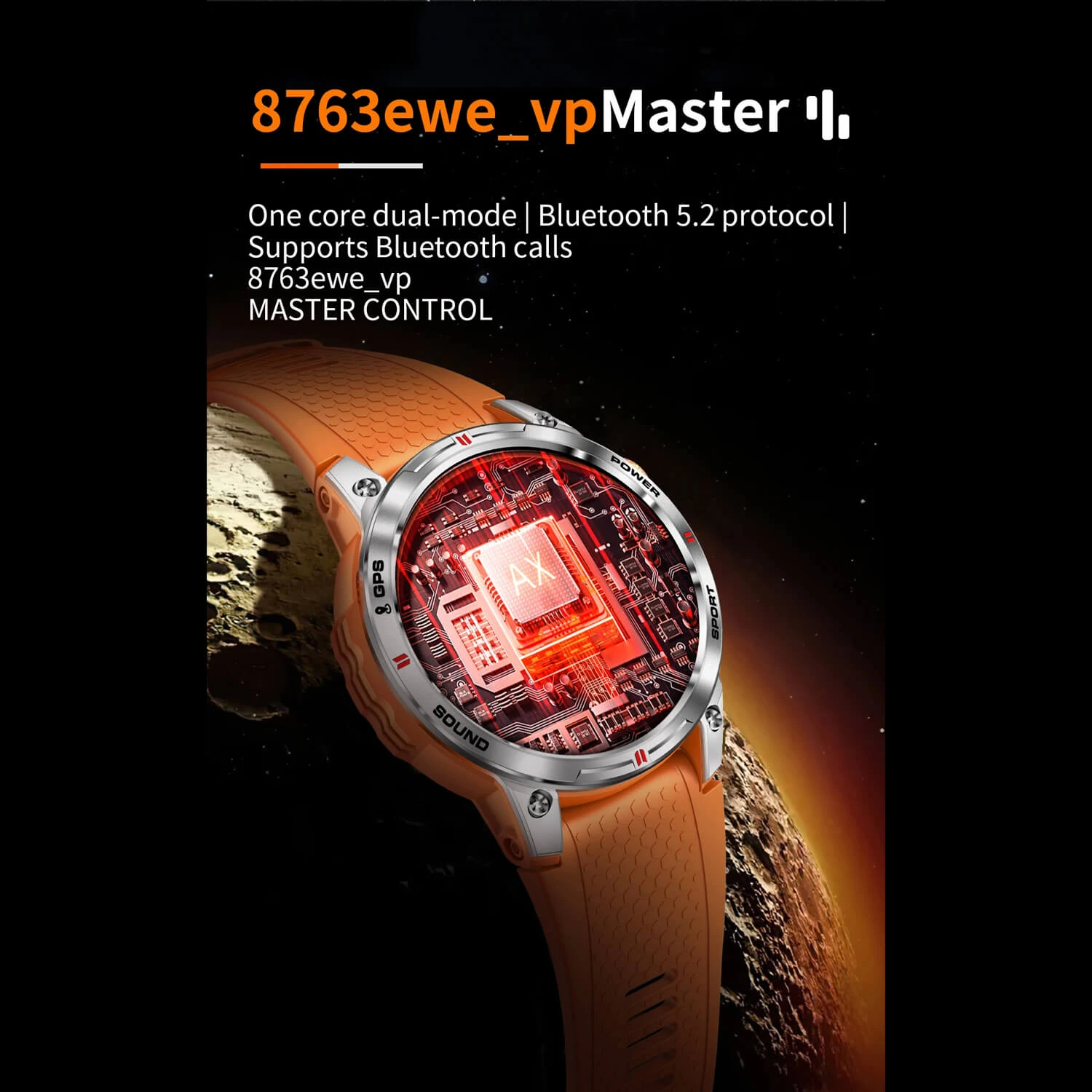 Smartwatch Microwear NX18 - Pink