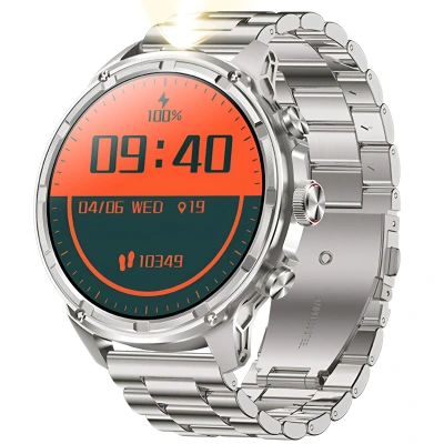 Smartwatch Microwear V99 - Silver Steel