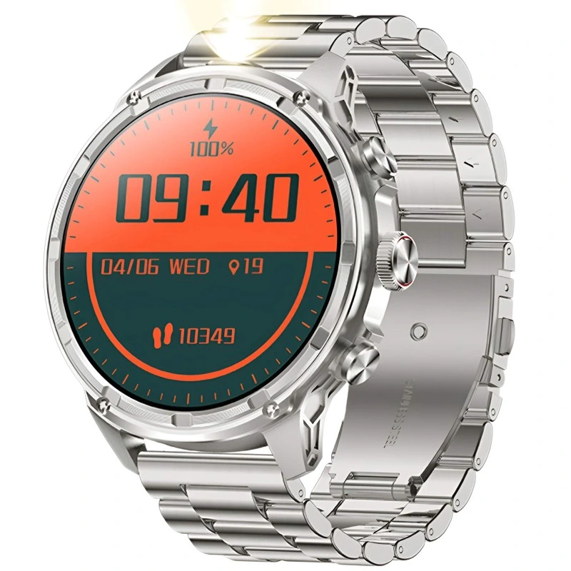 Smartwatch Microwear V99 - Silver Steel