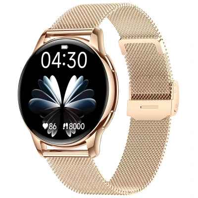 Smartwatch Microwear Y11 - Gold Steel