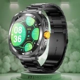 Smartwatch Microwear F7 - Black  Steel