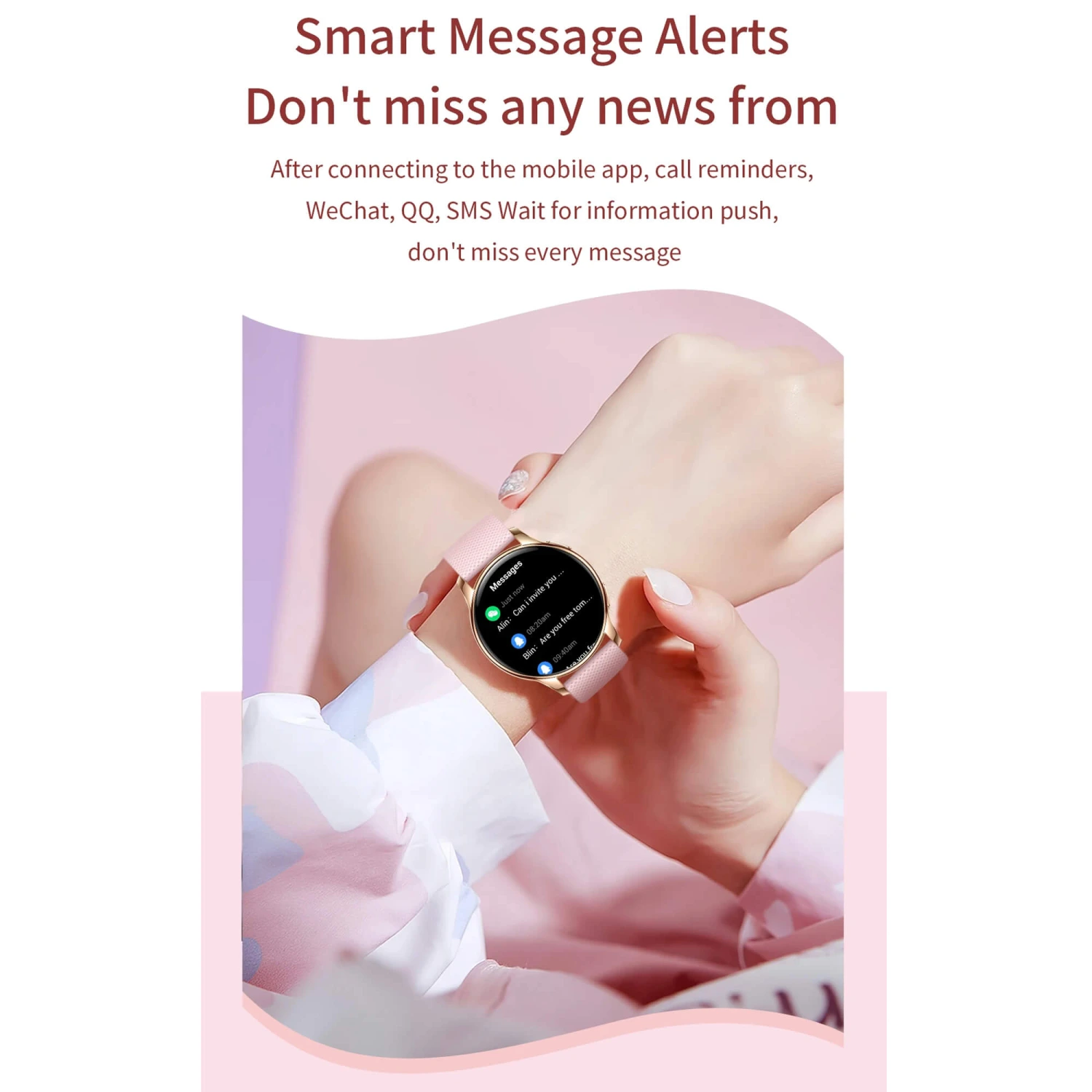 Smartwatch Microwear Y11 - Silver Steel