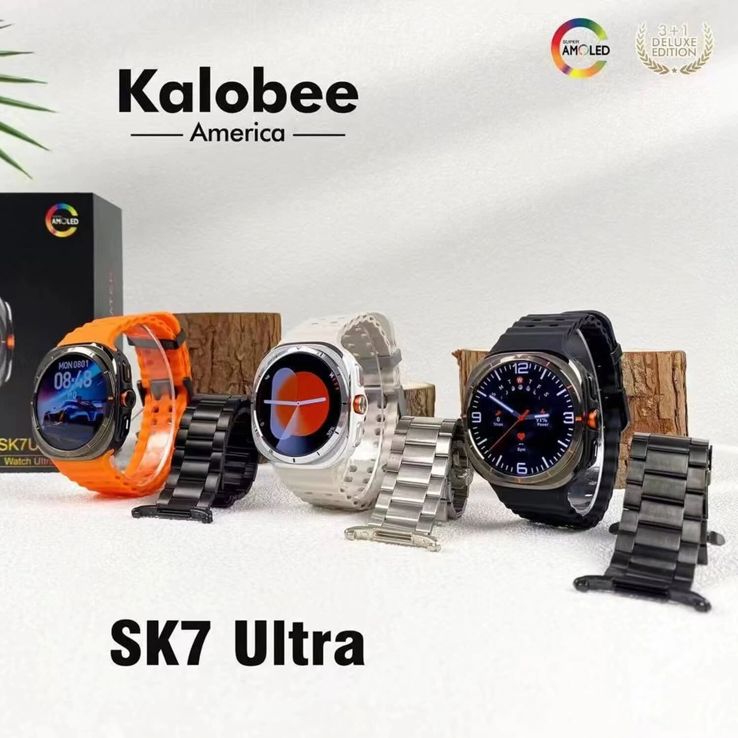 Smartwatch Kalobee SK7 Ultra - Black