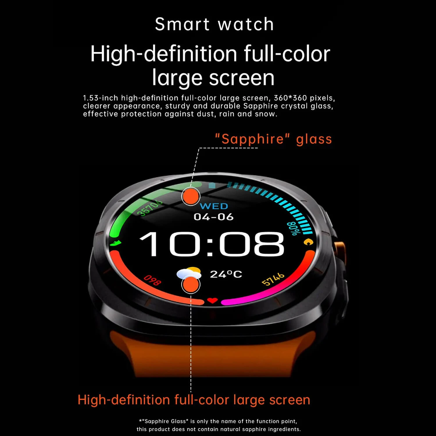 Smartwatch Kalobee SK7 Ultra - Black