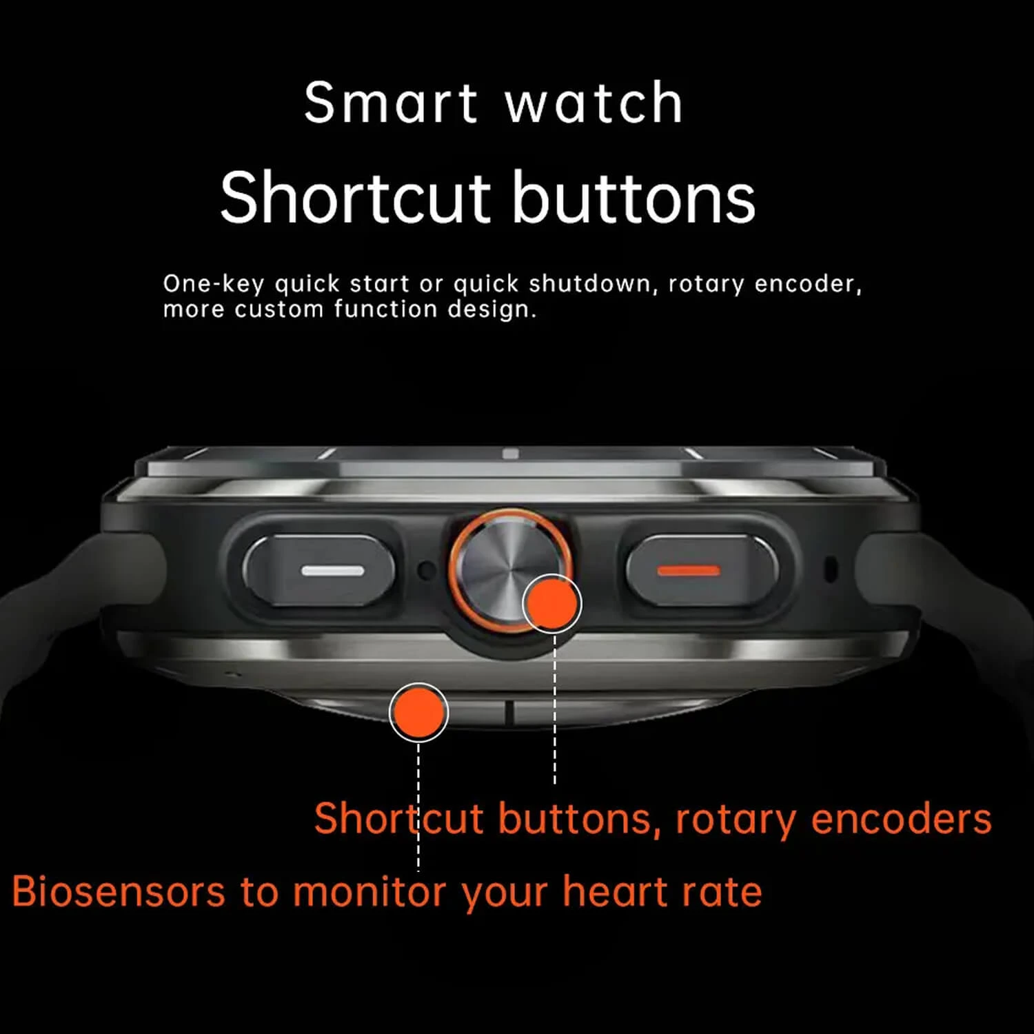 Smartwatch Kalobee SK7 Ultra - Black