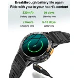 Smartwatch Microwear K65- Black Silicone