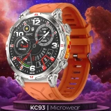 Smartwatch Microwear KC93 - Orange Silicone