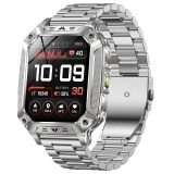 Smartwatch Microwear AK86 - Silver Steel