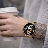 Smartwatch Microwear CY700 - Gold Steel