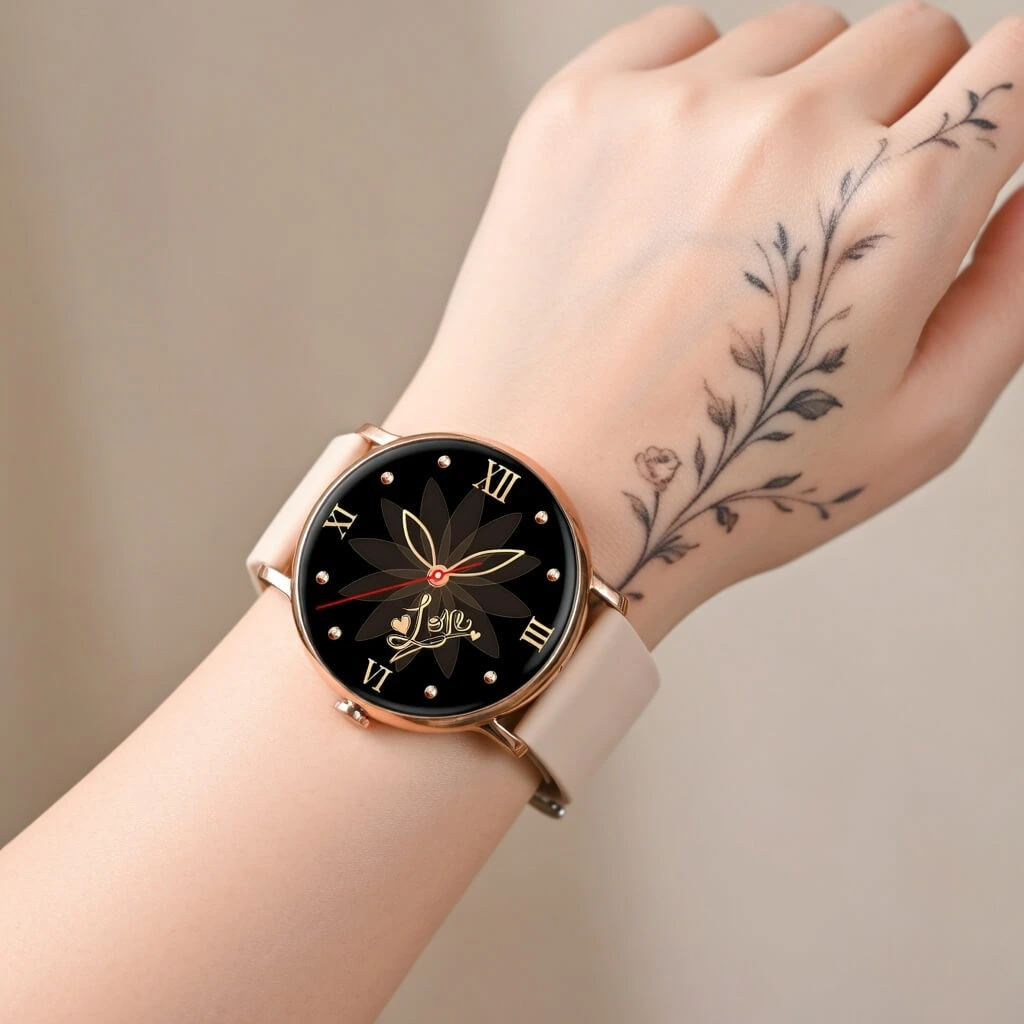 Smartwatch Microwear CY700 - Pink Silicone