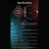 Smartwatch Microwear HT33- Blue Camo Silicone
