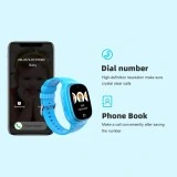 Smartwatch Microwear D05 2G GPS WIFI - Blue Silicone