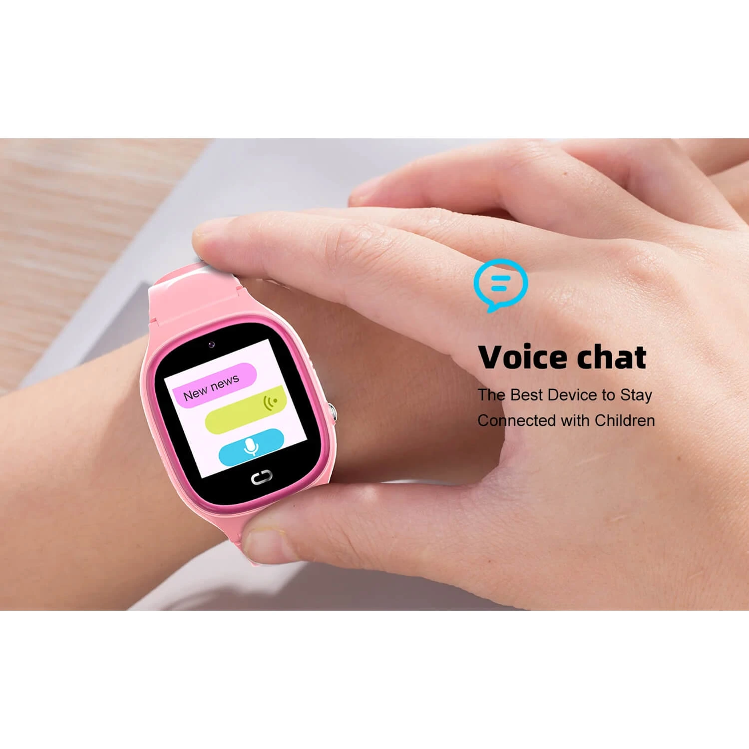 Smartwatch Microwear D05 2G GPS WIFI - Blue Silicone