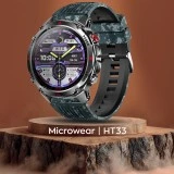 Smartwatch Microwear HT33- Blue Camo Silicone