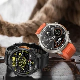 Smartwatch Microwear MK100 - Black Silicone