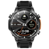 Smartwatch Microwear MK100 - Black Silicone