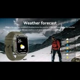 Smartwatch Microwear  MK66- Green Silicone