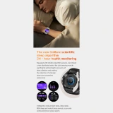 Smartwatch Microwear KT88 - Black Silicone