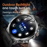 Smartwatch Microwear AK95 - Black Steel