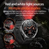 Smartwatch Microwear AK95 - Black Steel