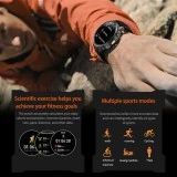 Smartwatch Microwear AK95 - Black Steel