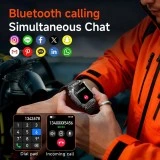 Smartwatch Microwear AK86 - Grey Silicone