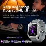 Smartwatch Microwear AK86 - Grey Silicone