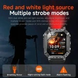 Smartwatch Microwear AK86 - Grey Silicone