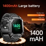 Smartwatch Microwear AK86 - Grey Silicone