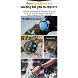 Smartwatch Microwear MK68 - Beige Silicone