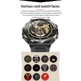 Smartwatch Microwear MK68 - Beige Silicone