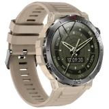 Smartwatch Microwear MK68 - Beige Silicone