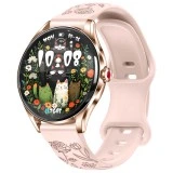 Smartwatch Microwear H03 - Pink Silicone